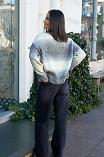 Warmer Damenstrickpullover Melange-Pullover Teamv 8034581 Foto №4