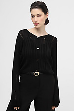 Women's black cardigan  4038582 photo №1