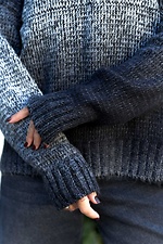 Warmer Damenstrickpullover Melange-Pullover Teamv 8034582 Foto №6