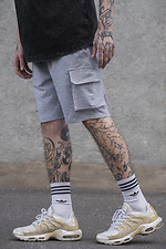 Men's Gate Reflective Melange Knit Shorts Without 8049582 photo №1