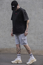Men's Gate Reflective Melange Knit Shorts Without 8049582 photo №2