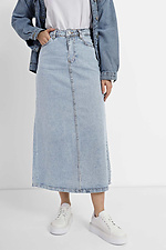 Long denim skirt  4014583 photo №1