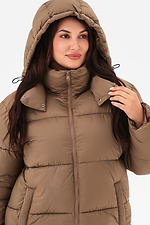 Куртка зимова Crystal бежева Garne 3042584 фото №7