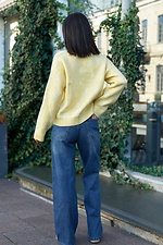Damenstrickpullover mit Blumenmuster Teamv 8034584 Foto №5