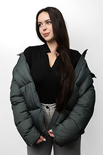 Куртка зимова Crystal оливкова Garne 3042585 фото №4