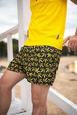 Bright beach shorts for swimming from raincoat fabric Custom Wear 8025585 photo №1