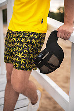 Bright beach shorts for swimming from raincoat fabric Custom Wear 8025585 photo №2