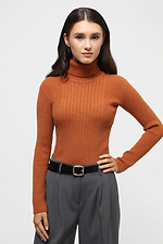 Women's brown sweater  4038586 photo №1