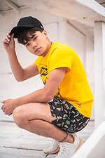 Яркие пляжные шорты для плаванья из плащевки Custom Wear 8025586 фото №2