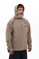 Edo membrane raincoat anorak, beige TUR WEAR 8037586 photo №2