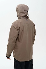 Edo membrane raincoat anorak, beige TUR WEAR 8037586 photo №6