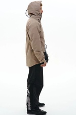 Edo membrane raincoat anorak, beige TUR WEAR 8037586 photo №11