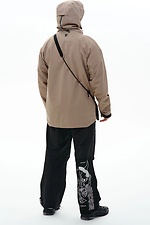 Edo membrane raincoat anorak, beige TUR WEAR 8037586 photo №12