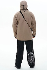 Edo membrane raincoat anorak, beige TUR WEAR 8037586 photo №13