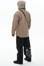 Edo membrane raincoat anorak, beige TUR WEAR 8037586 photo №14