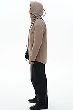Edo membrane raincoat anorak, beige TUR WEAR 8037586 photo №15