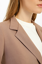 Classic two-piece pantsuit from coffee-colored suits Garne 3034587 photo №4