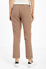 Classic two-piece pantsuit from coffee-colored suits Garne 3034587 photo №7
