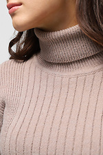 Women's beige sweater  4038587 photo №4