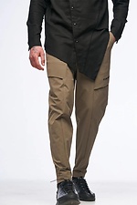 Cargo pants made of stretch nylon "SM-2421", khaki TUR WEAR 8037589 photo №2