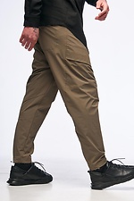 Cargo pants made of stretch nylon "SM-2421", khaki TUR WEAR 8037589 photo №3