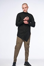 Cargo pants made of stretch nylon "SM-2421", khaki TUR WEAR 8037589 photo №5