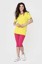 SOLOMIYA summer sports suit for fitness: T-shirt, cycling shorts below the knee length Garne 3040591 photo №1