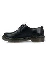 Black autumn shoes made of genuine leather Forester 4101591 photo №3