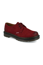 Red autumn nubuck shoes Forester 4101592 photo №6