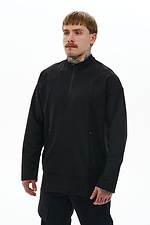Свитшот из стрейч нейлона "Скейп", черный TUR WEAR 8037593 фото №8