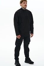 Свитшот из стрейч нейлона "Скейп", черный TUR WEAR 8037593 фото №10