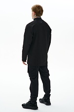 Свитшот из стрейч нейлона "Скейп", черный TUR WEAR 8037593 фото №14