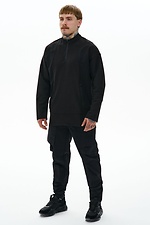 Свитшот из стрейч нейлона "Скейп", черный TUR WEAR 8037593 фото №16