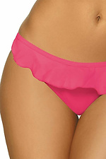 Bright two-piece swimsuit with flounces on a push-up bra and panties Marko 4023594 photo №6