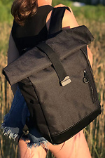 ROLLTOP Oxford-Stoff schwarz Mamakazala 8039594 Foto №3