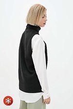 Warm vest SHOW black with a high neck Garne 3037595 photo №3