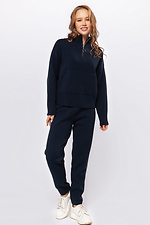 Women's dark blue sweater  4038595 photo №3