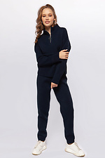Women's dark blue sweater  4038595 photo №4