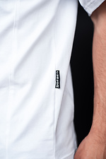 Weißes Oversize-T-Shirt aus Baumwolle Custom Wear 8025595 Foto №5