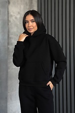 Женский спортивный костюм зимний TMV OVERSIZE Черный Teamv 8034595 фото №6