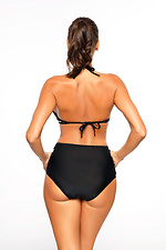 Two-piece striped swimsuit with padded bra and high bottoms Marko 4024596 photo №4