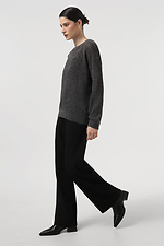 Women's dark gray jumper  4038596 photo №2