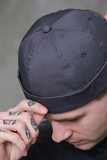 Men's Docker Cap Monarch Dark Gray Without 8049596 photo №2