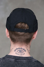 Herren Docker Cap mit Ringen Monarch Schwarz Without 8049598 Foto №5