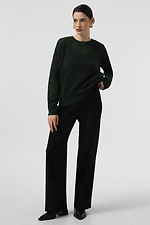 Women's dark green jumper  4038599 photo №2