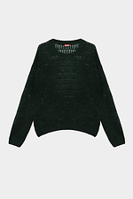 Women's dark green jumper  4038599 photo №5