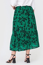 YNONA Chiffon-Midirock mit breitem Volant Garne 3040600 Foto №4