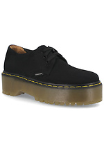 Chunky black platform shoes Forester 4101600 photo №1