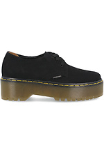 Masywne czarne buty na platformie Forester 4101600 zdjęcie №2