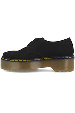 Masywne czarne buty na platformie Forester 4101600 zdjęcie №3
